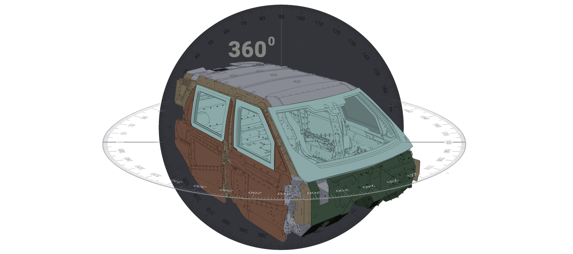 Armored Range Rover 360
