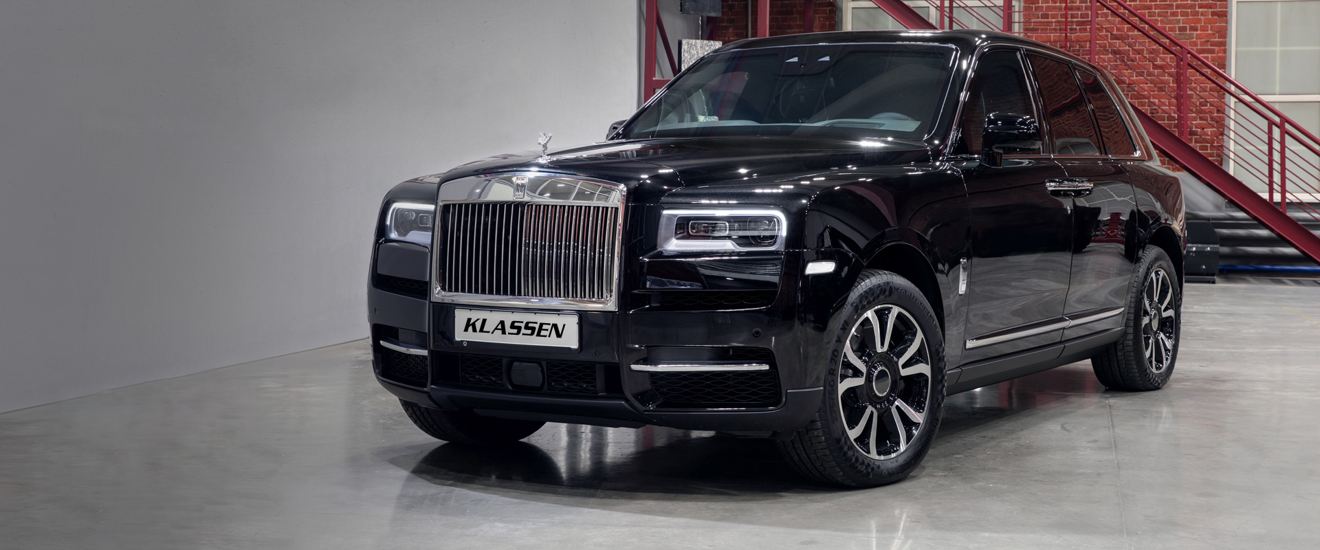 KLASSEN Based on Rolls Royce Cullinan Armored and Stretched cars +1016mm .  Vehicle number: Stretched_+600mm