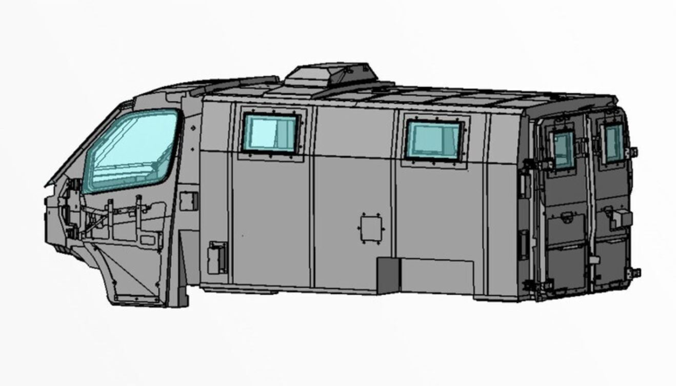 KLASSEN BUNKER: neuer gepanzerter Sprinter mit VR8-Schutz und einem Drohnenabwehrsystem in Entwicklung
