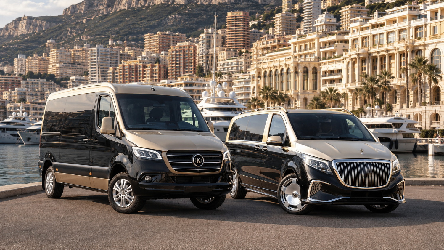 KLASSEN auf der Monaco Yacht Show 2026: neuer VIP Sprinter und exklusiver Mercedes-Benz V-Class