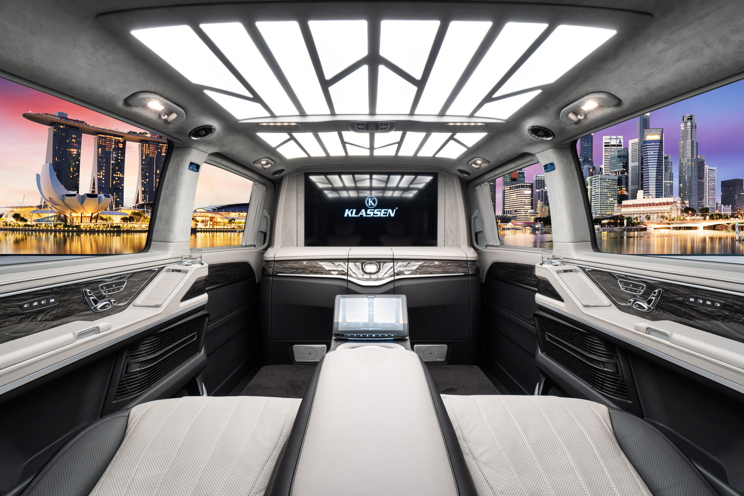 Mercedes-Benz VLE mit KLASSEN Interieur: die neue elektrische Grand Limousine für absoluten Komfort