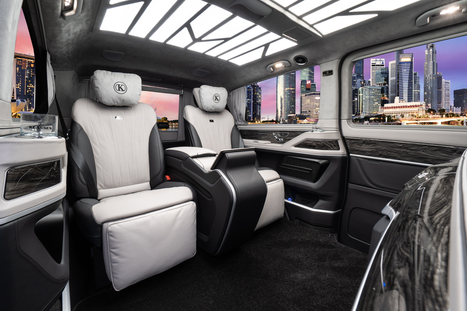 Mercedes-Benz VLE mit KLASSEN Interieur: die neue elektrische Grand Limousine für absoluten Komfort