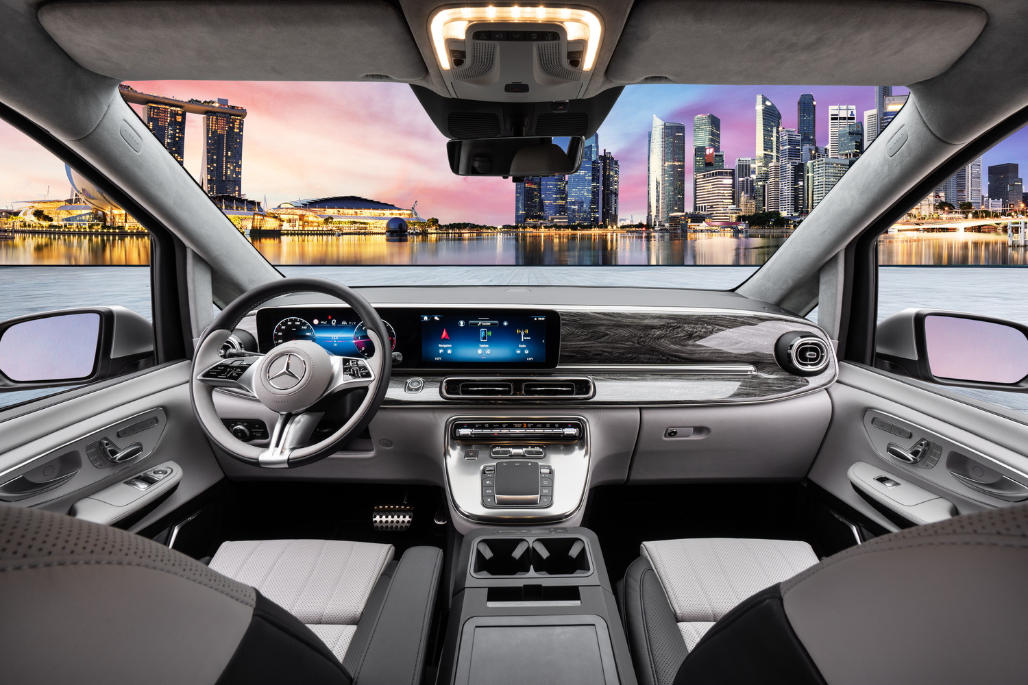 Mercedes-Benz VLE mit KLASSEN Interieur: die neue elektrische Grand Limousine für absoluten Komfort