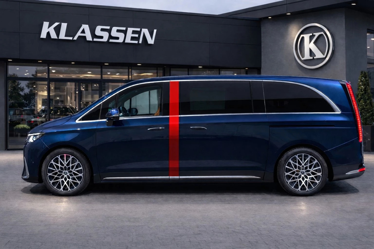 Neuer Mercedes-Benz VLE KLASSEN: elektrische Grand Limousine mit Interieur MVE_1_1721
