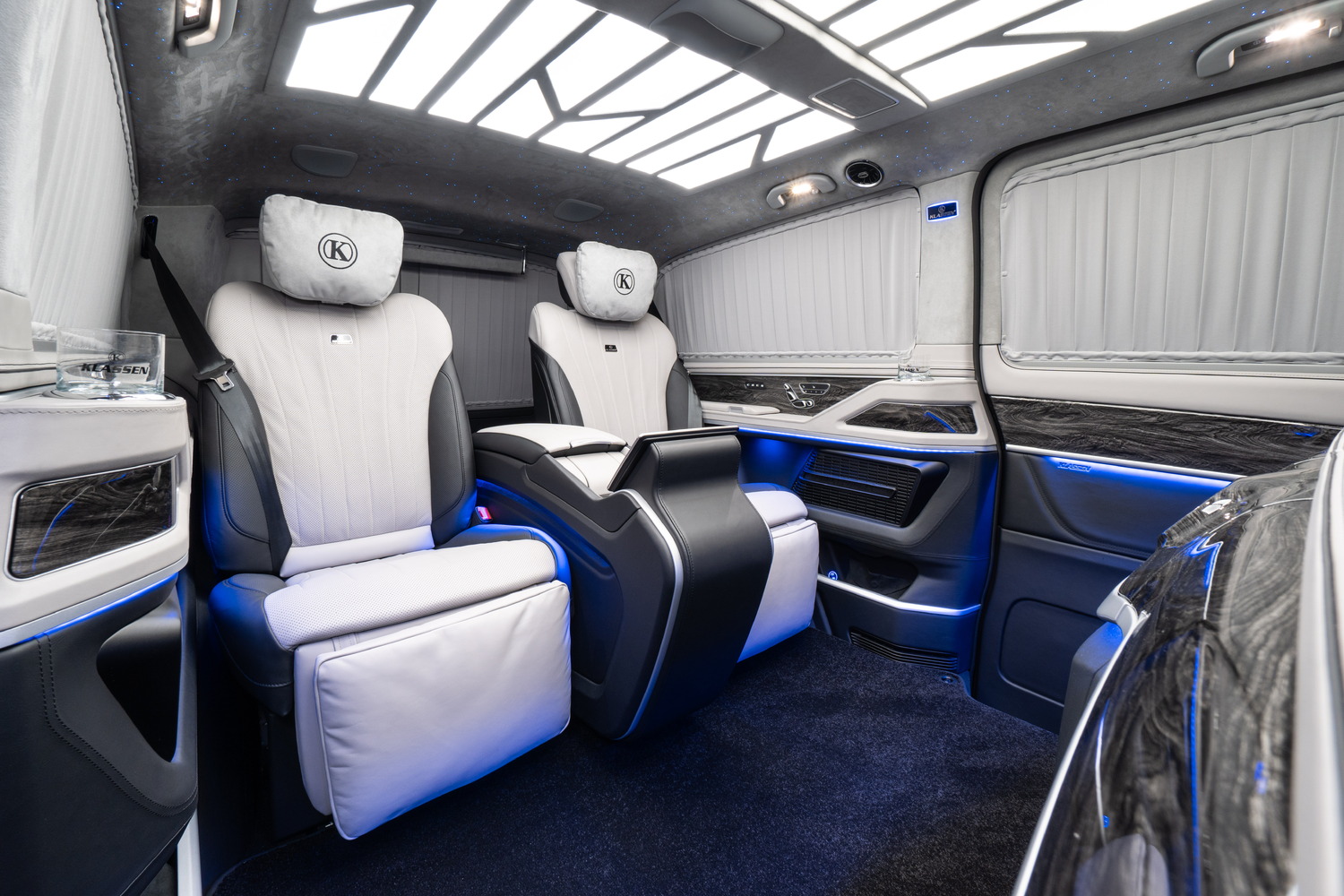 Mercedes-Benz VLE mit KLASSEN Interieur: die neue elektrische Grand Limousine für absoluten Komfort