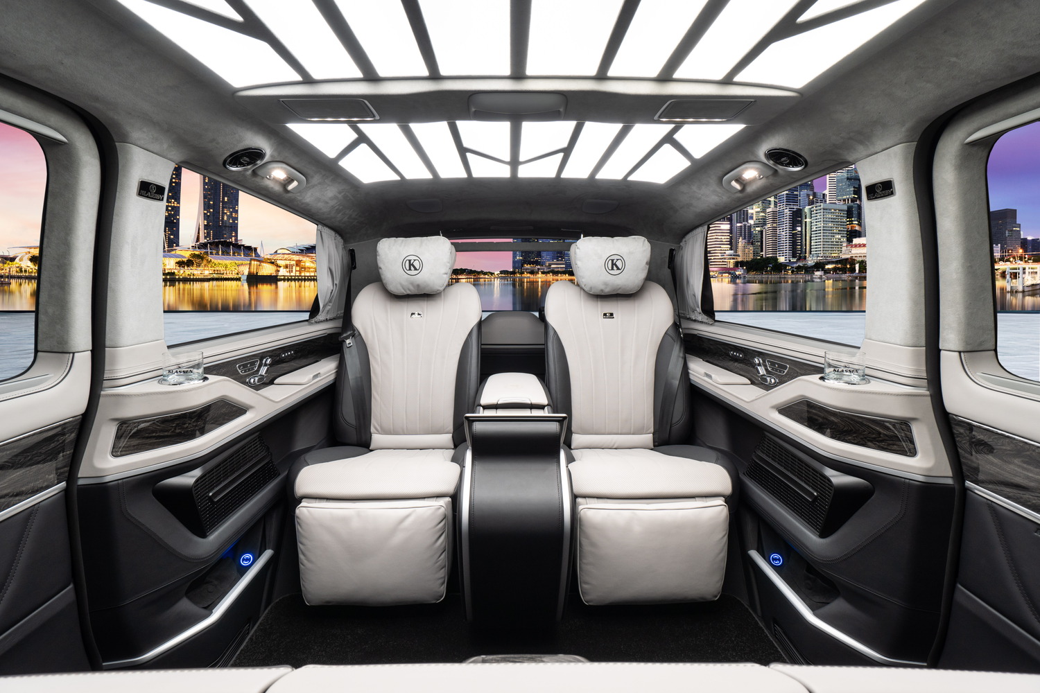 Mercedes-Benz VLE mit KLASSEN Interieur: die neue elektrische Grand Limousine für absoluten Komfort