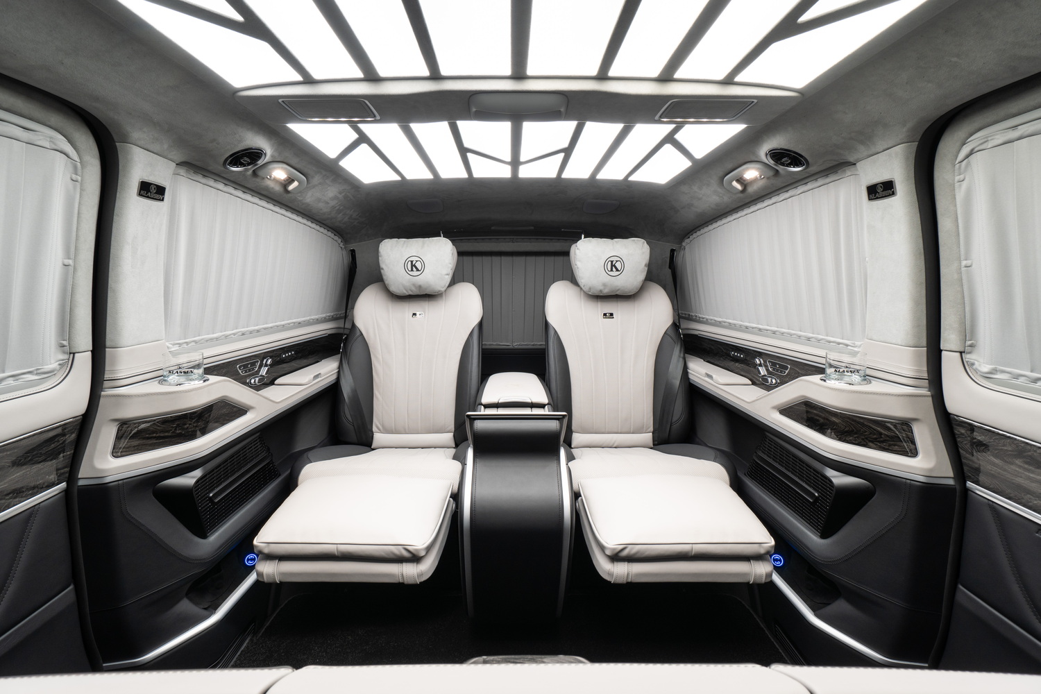 Mercedes-Benz VLE mit KLASSEN Interieur: die neue elektrische Grand Limousine für absoluten Komfort