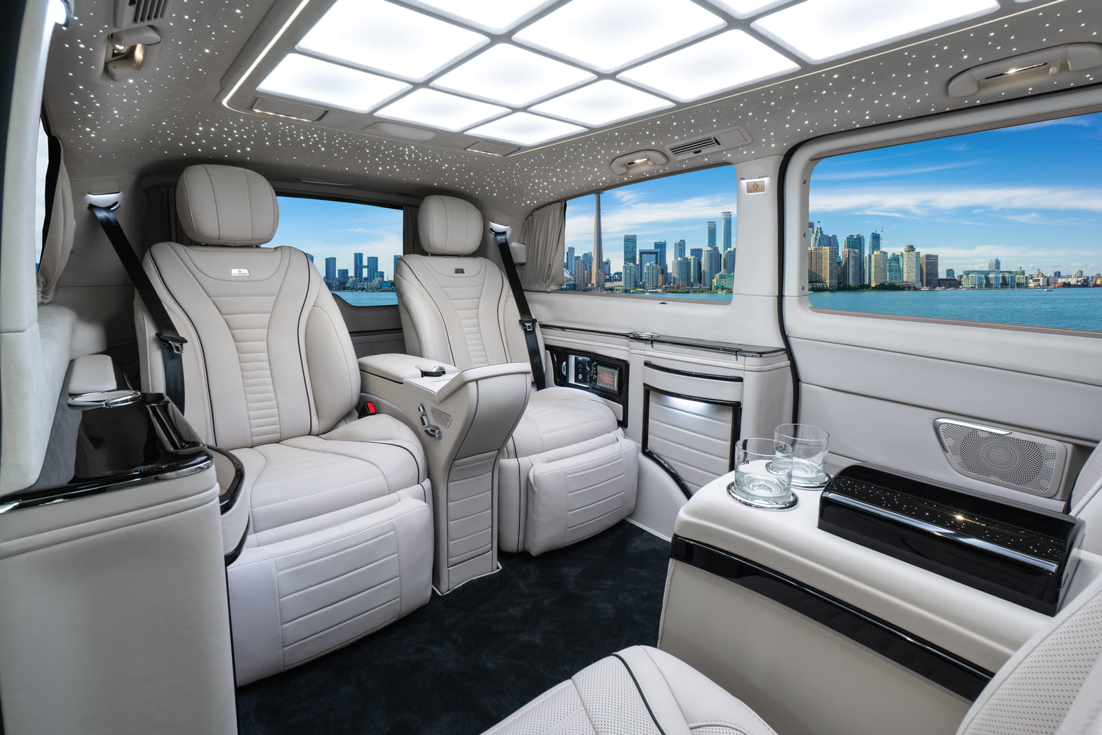 Mercedes Benz V-Class, Models MVTM, Luxury VIP Jetvan First-Class  Converison by KLASSEN Design