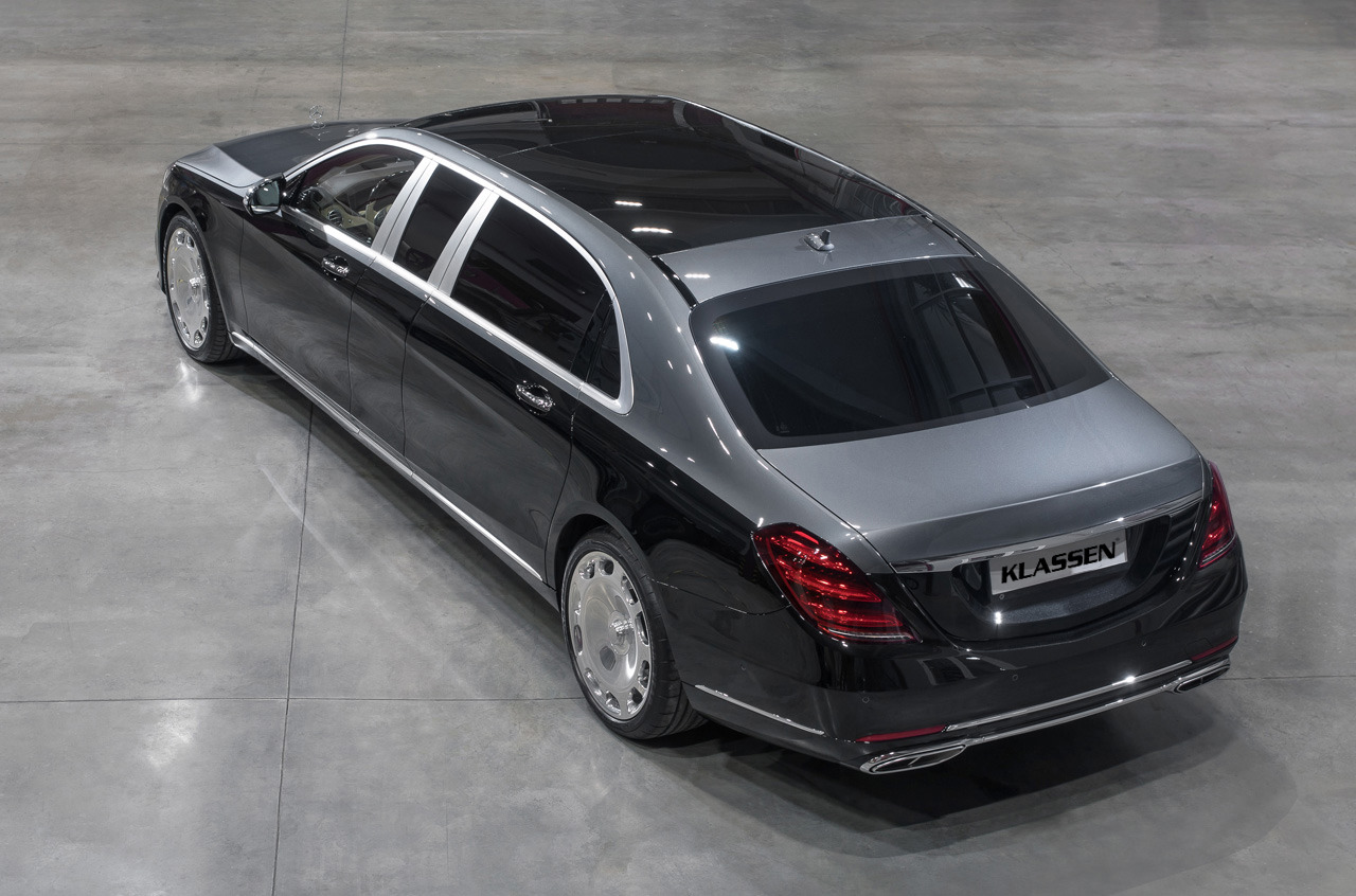 Stretched & Armored Mercedes Maybach +500mm KLASSEN