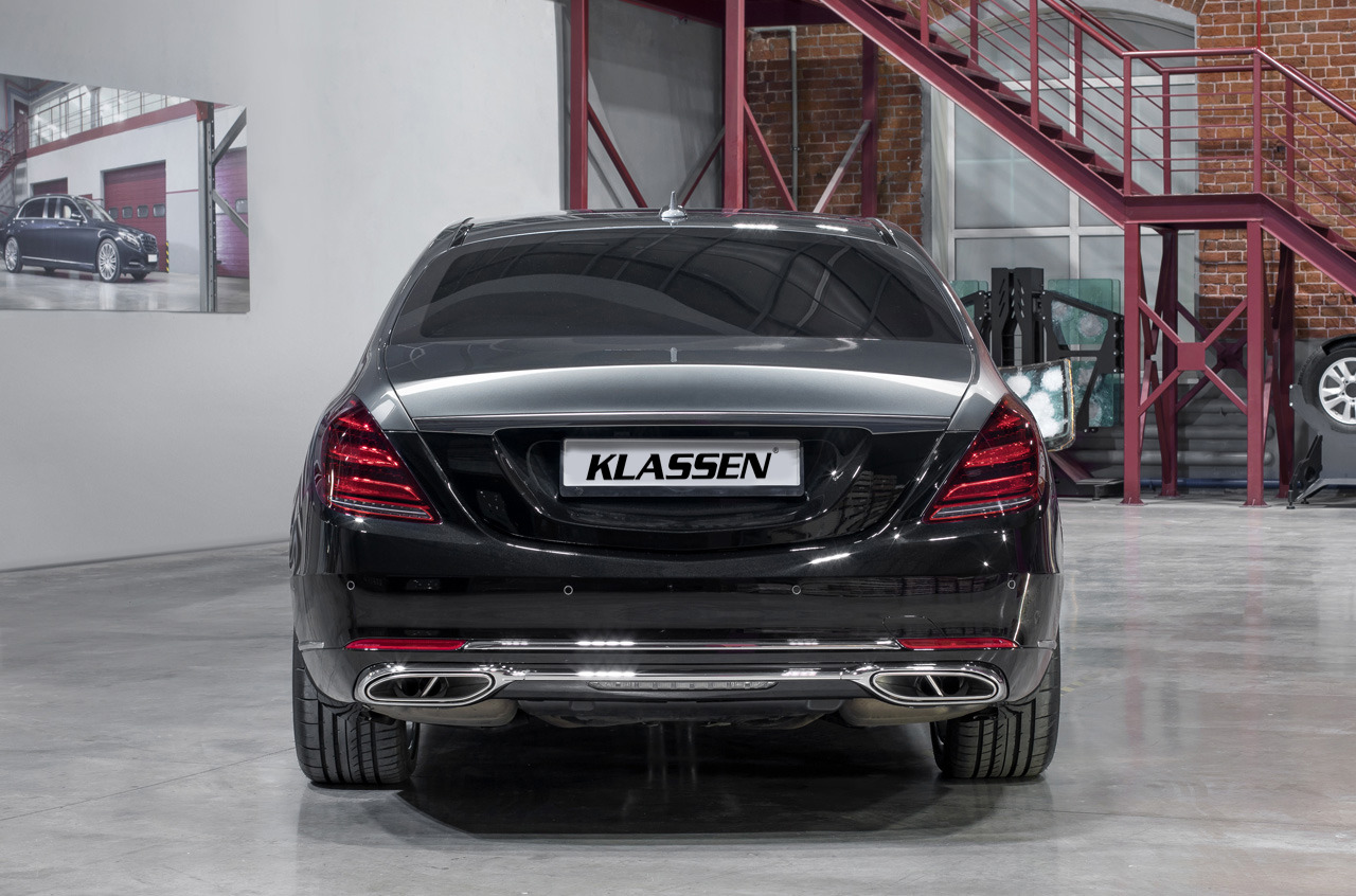 Stretched & Armored Mercedes Maybach +500mm KLASSEN