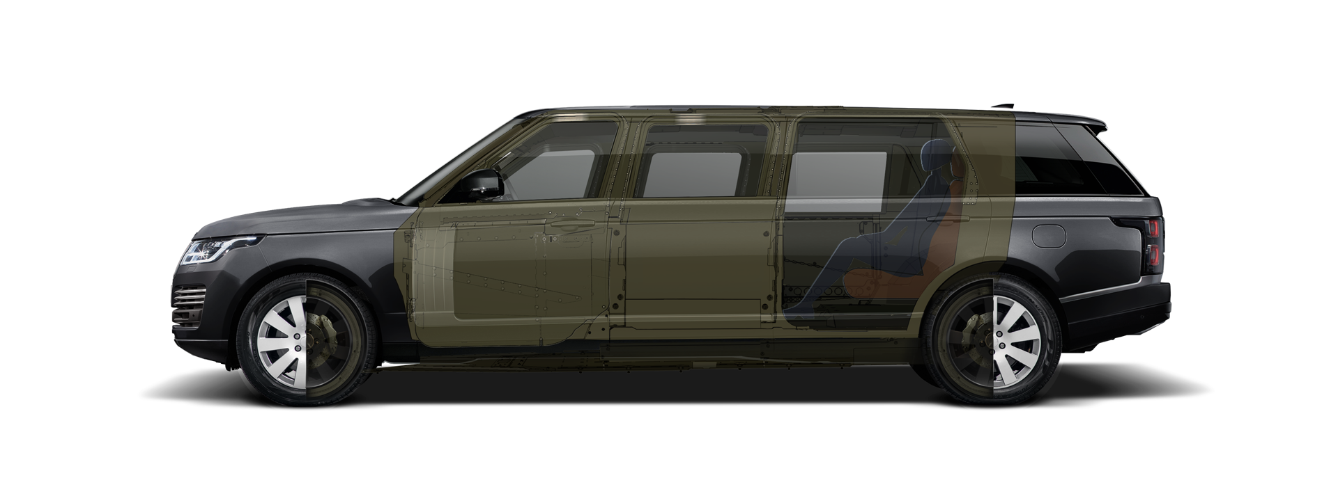 Gestreckt und gepanzert Range Rover +1000mm - KLASSEN