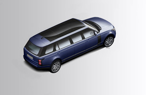 KLASSEN Land Rover Range Rover VIP. 5.0 LWB SV / STRETCHED Presidential Cars. LRR_STRETCHED_+1000