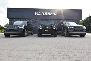 KLASSEN Mercedes-Benz G-Class VIP. Mercedes G wheels for armored military. 